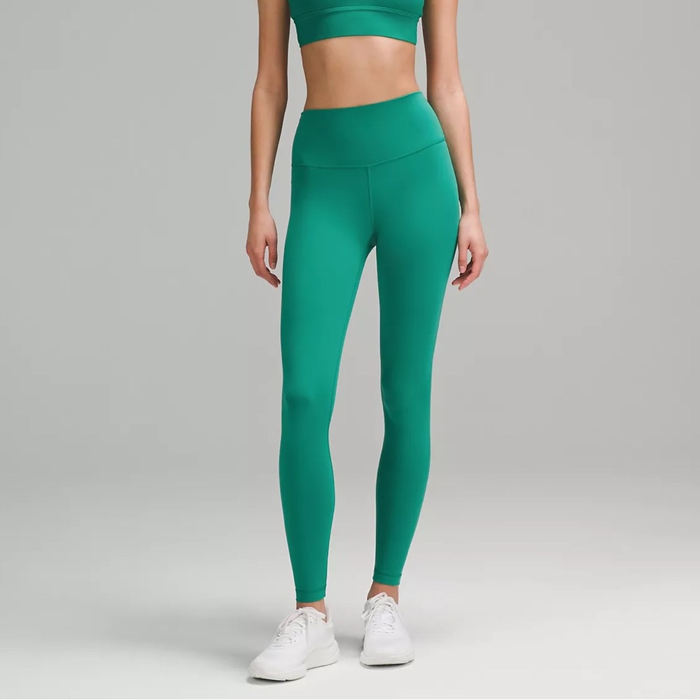Wunder Train HR Tight 25" *Pockets Cascadia green size 6